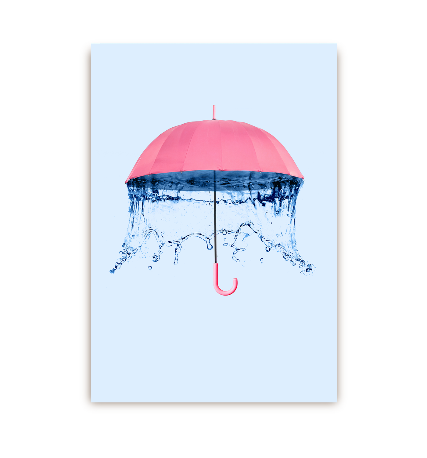 Umbrella Postcard - Lagom Design